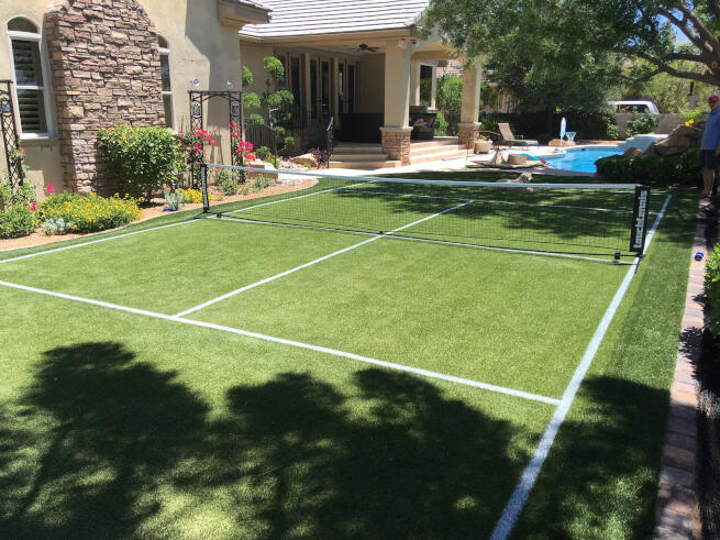 Austin Backyard Pickleball Court